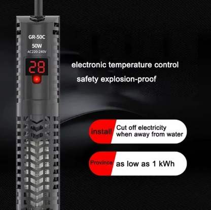Submersible Aquarium Heater 50W