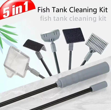 Fish Net & Algae Scraper Cleaning Kit