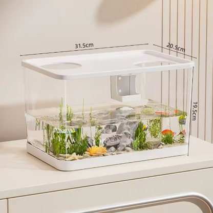 20L Glass Fish Tank Aquarium