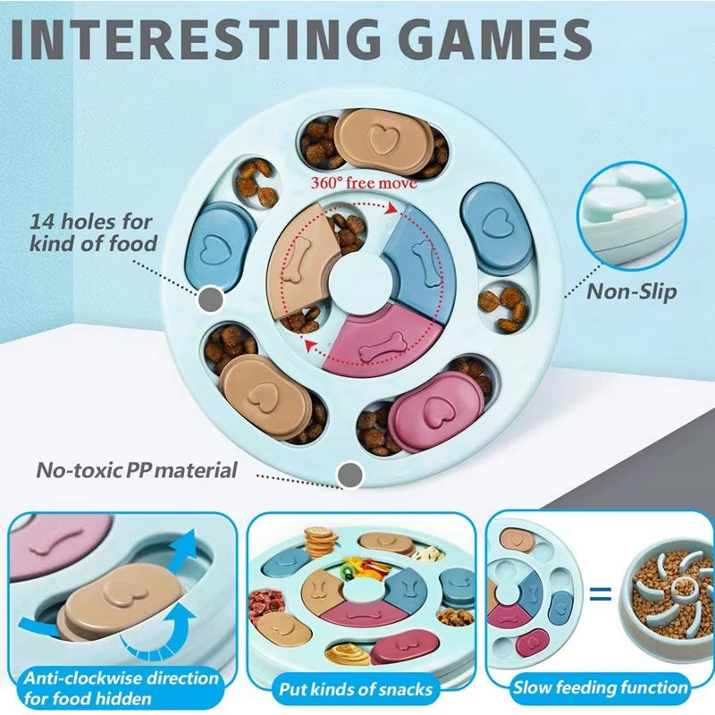 Interactive Dog Food Hiding Toy